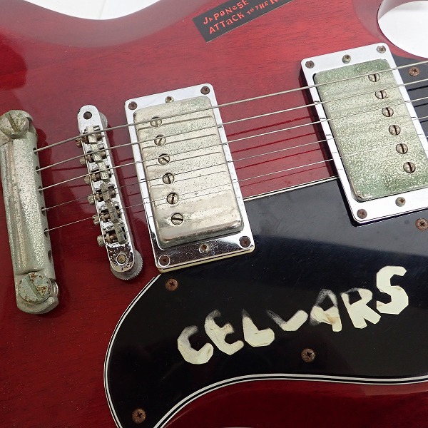 実際に弊社で買取させて頂いた★Greco/グレコ SGタイプ エレキギター ソフトケース付きの画像 4枚目