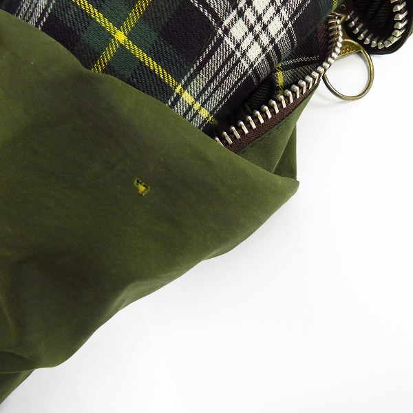 実際に弊社で買取させて頂いたBARBOUR/バブアー BEAUFORT/ビューフォート オイルドジャケット/C42の画像 7枚目