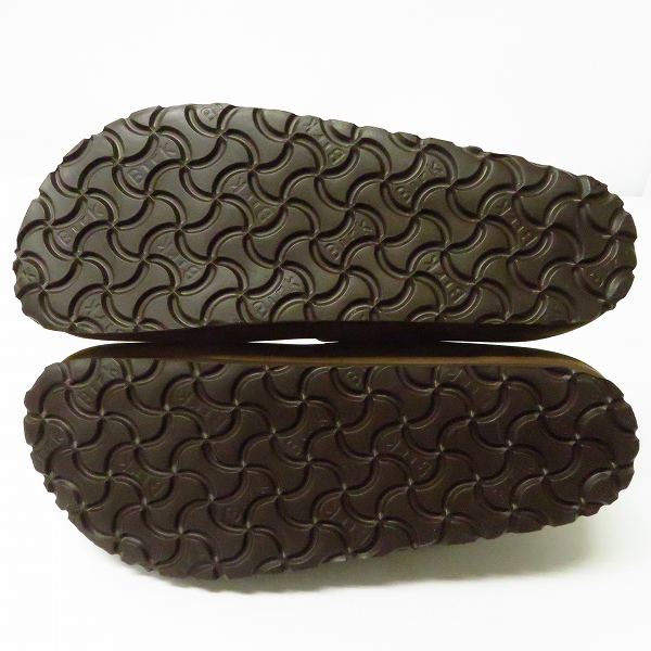 実際に弊社で買取させて頂いたBIRKENSTOCK/ビルケンシュトック Nubuk cacao レザーサンダル ブラウン/38 の画像 2枚目