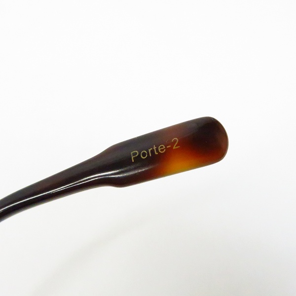 実際に弊社で買取させて頂いたOG×OLIVER GOLDSMITH/オージーバイオリバーゴールドスミス ラウンド 眼鏡/アイウェア porte-2の画像 4枚目