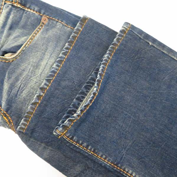 実際に弊社で買取させて頂いたARMANI JEANS/アルマーニジーンズ ウォッシュ加工 デニムパンツ/33の画像 9枚目