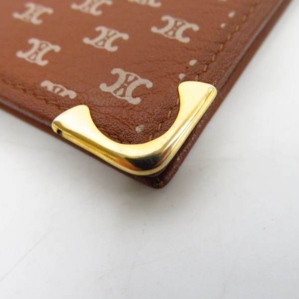 実際に弊社で買取させて頂いたCELINE/セリーヌ 二つ折り ロングウォレットの画像 6枚目