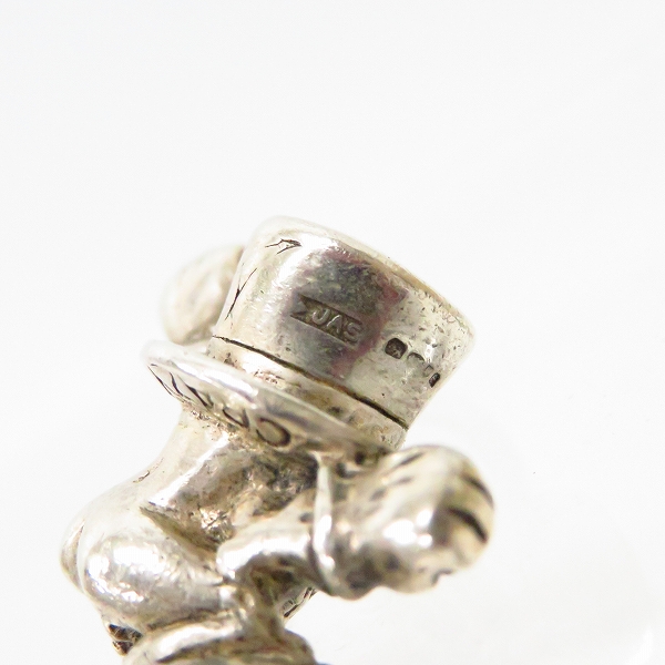 実際に弊社で買取させて頂いたCRAZY PIG/クレイジーピッグ チーキーゴメス スカル ペンダント/トップの画像 3枚目