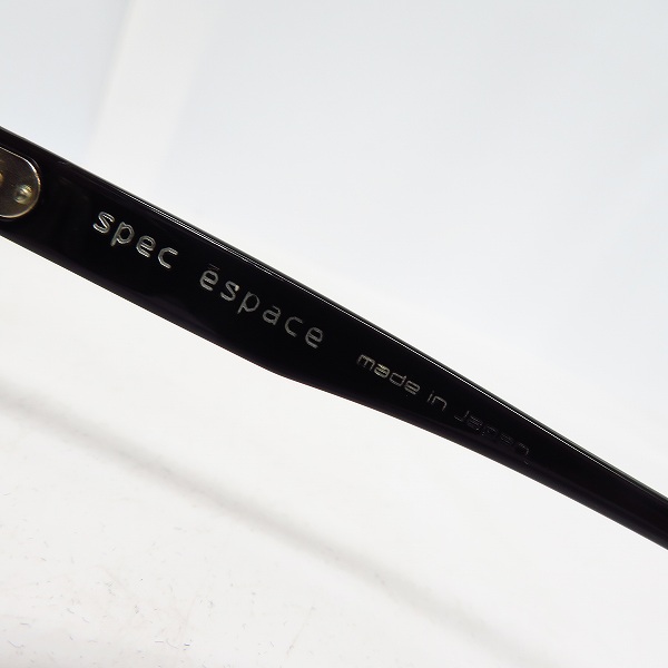実際に弊社で買取させて頂いたspec espace/スペックエスパス 度入り サングラスフレーム ES-9012の画像 4枚目