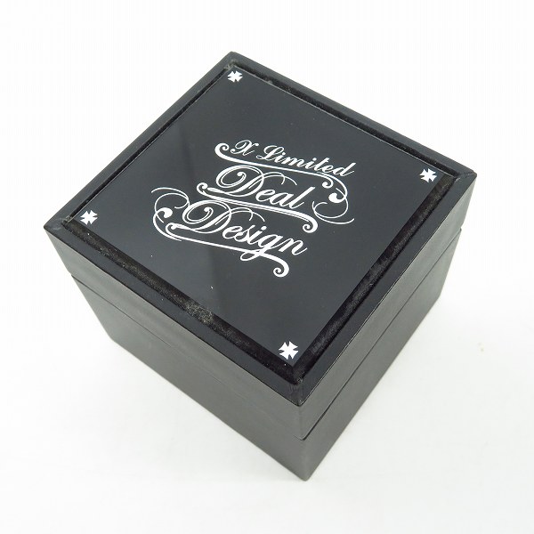 実際に弊社で買取させて頂いたDEAL DESIGN/ディールデザイン マイクロクロスリング SV/BK 15号 2点セットの画像 7枚目