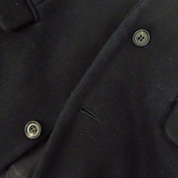 実際に弊社で買取させて頂いたato/アトウ アンゴラ混 ウール CHESTER COAT/チェスターコート/44の画像 7枚目
