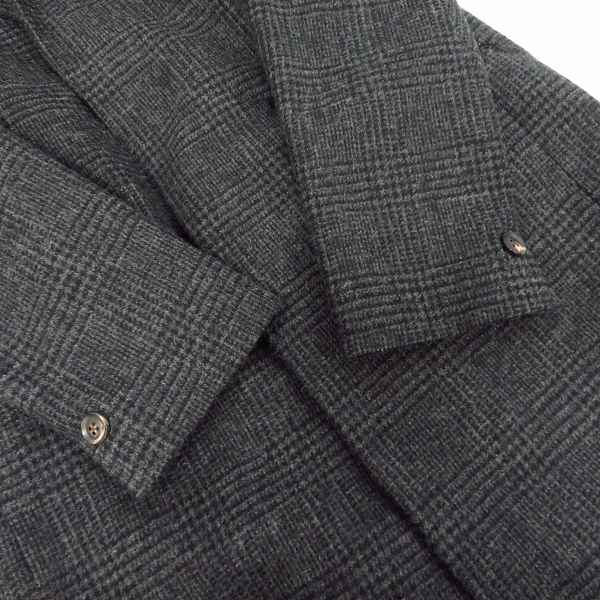 実際に弊社で買取させて頂いたjunhashimoto/ジュンハシモト 17AW CORDURA FILM CHESTER チェスターコート 1011720007/4の画像 4枚目