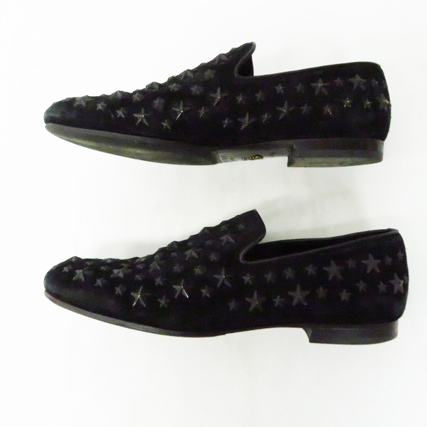 実際に弊社で買取させて頂いたJIMMY CHOO/ジミーチュウ スター スタッズ スリッポンシューズ/43の画像 3枚目