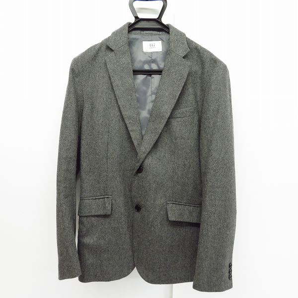 実際に弊社で買取させて頂いた417 by EDIFICE/フォーワンセブン エディフィス ウール テーラードジャケット/M