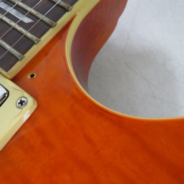 実際に弊社で買取させて頂いた★Bacchus バッカス レスポールタイプ エレキギターの画像 7枚目