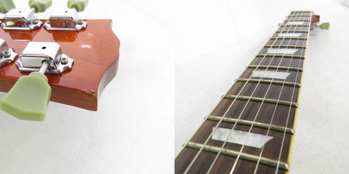 実際に弊社で買取させて頂いた★Bacchus バッカス レスポールタイプ エレキギターの画像 5枚目