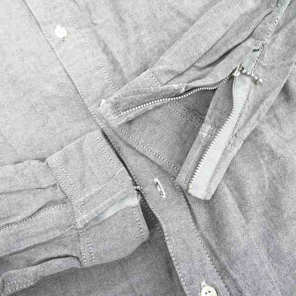 実際に弊社で買取させて頂いたGOODENOUGH/グッドイナフ 袖ジップ コットンシャツ GE-113017/4の画像 6枚目