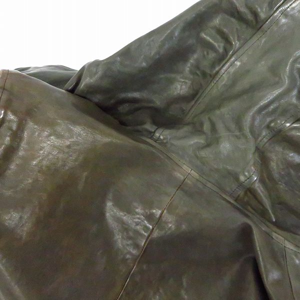 実際に弊社で買取させて頂いたBACKLASH/バックラッシュ ジャパンホース製品染め フードパーカー ブラック 1367-05/S の画像 8枚目