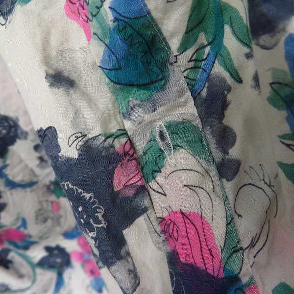 実際に弊社で買取させて頂いたBURBERRY LONDON ENGLAND/バーバリーロンドンイングランド 花柄 長袖シャツ/Mの画像 7枚目