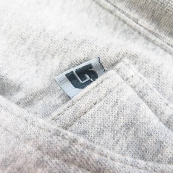 実際に弊社で買取させて頂いたHEAD PORTER PLUS×fragment design×BURTON ジップアップパーカー グレー/XSの画像 3枚目