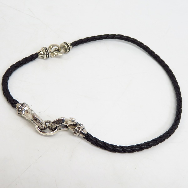 実際に弊社で買取させて頂いたDEAL DESIGN/ディールデザイン エッジビット レザー ブレスレットの画像 5枚目