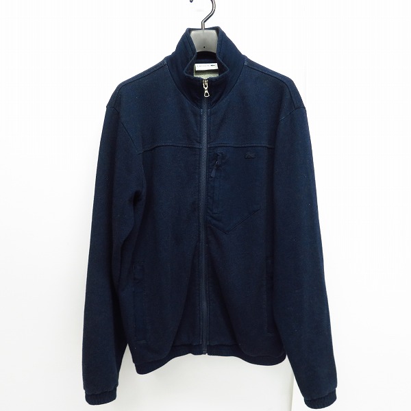 実際に弊社で買取させて頂いたLACOSTE/ラコステ インディゴ 裏毛 ジップアップスウェット ブルゾン SH812E US M