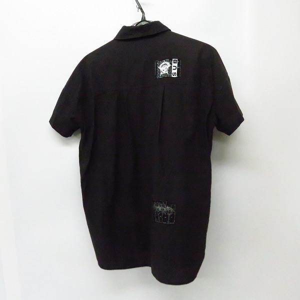 実際に弊社で買取させて頂いたDIET BUTCHER SLIM SKIN/ダイエットブッチャースリムスキン  パッチ刺繍 半袖シャツの画像 1枚目