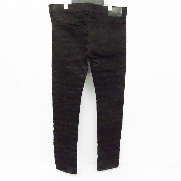 実際に弊社で買取させて頂いたDIESEL BLACK GOLD/ディーゼルブラックゴールド デニムパンツ ボーダーステッチ ダメージ加工/32の画像 1枚目