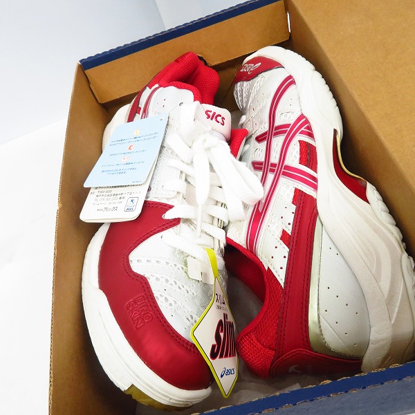 未使用】ASICS/アシックス バレーボールシューズ GELFORZA 2 LO TVR431 