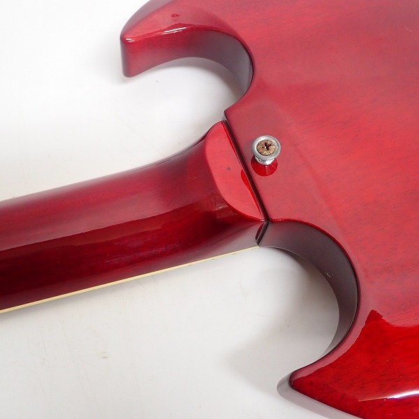 実際に弊社で買取させて頂いた★Greco/グレコ SGタイプ エレキギター ソフトケース付きの画像 8枚目