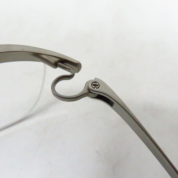 実際に弊社で買取させて頂いた999.9/フォーナインズ 眼鏡/メガネフレーム チタニウム S-307Tの画像 5枚目