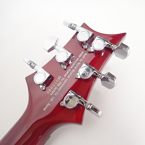実際に弊社で買取させて頂いた★Paul Reed Smith/PRS/ポールリードスミス SE Custom 24 エレキギター 純正ギグケース付きの画像 2枚目