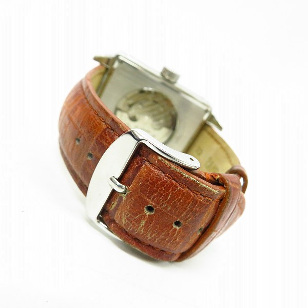 実際に弊社で買取させて頂いた【ジャンク】EMPORIO ARMANI/エンポリオアルマーニ レザーバンド 自動巻き 腕時計 AR-4209の画像 2枚目