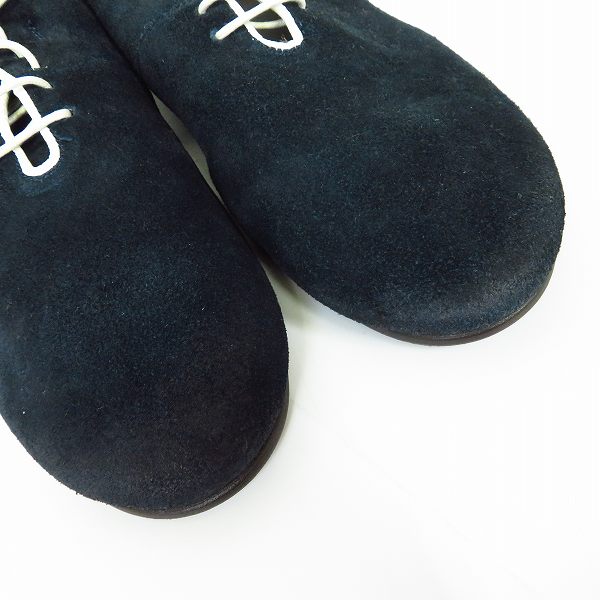 実際に弊社で買取させて頂いたUNLINE by alfredoBANNISTER/アンライン バイ アルフレッドバニスター スエードレザー ホールカットシューズ/43の画像 6枚目