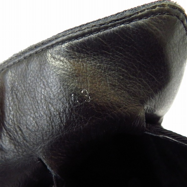 実際に弊社で買取させて頂いたANN DEMEULEMEESTER/アンドゥムルメステール スリッポン ブラック/43の画像 5枚目