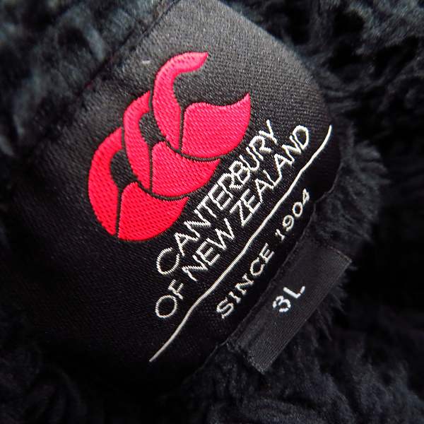 実際に弊社で買取させて頂いたCANTERBURY OF NEW ZEALAND/カンタベリーオブニュージーランド ハーフジップボアブルゾン 3Lの画像 2枚目