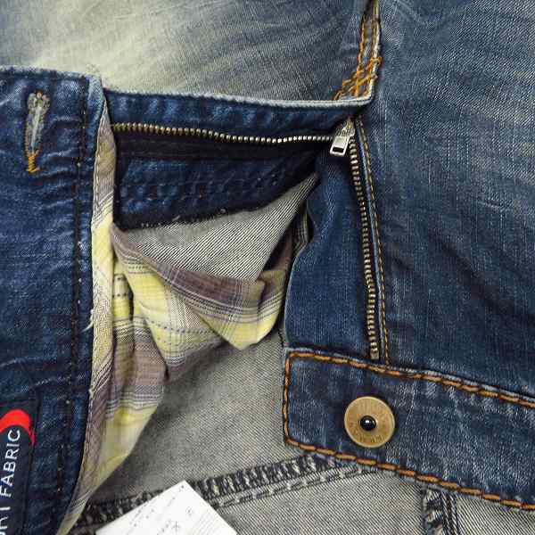 実際に弊社で買取させて頂いたARMANI JEANS/アルマーニジーンズ ウォッシュ加工 デニムパンツ/33の画像 4枚目