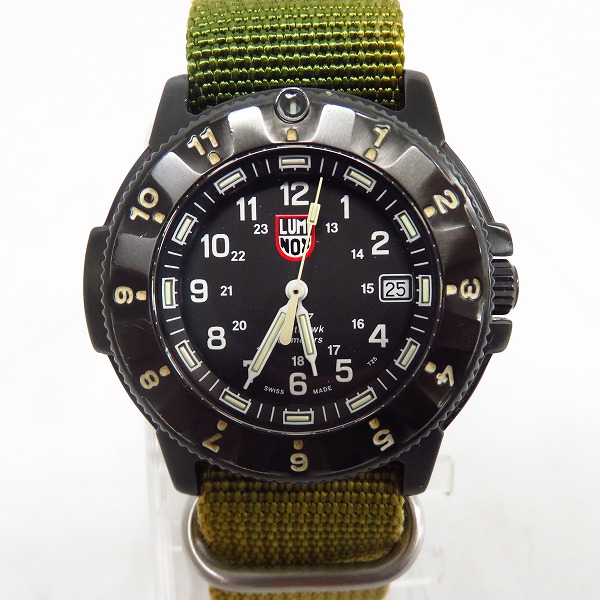 実際に弊社で買取させて頂いたLUMINOX/ルミノックス F-117 ナイトホーク 3400-200