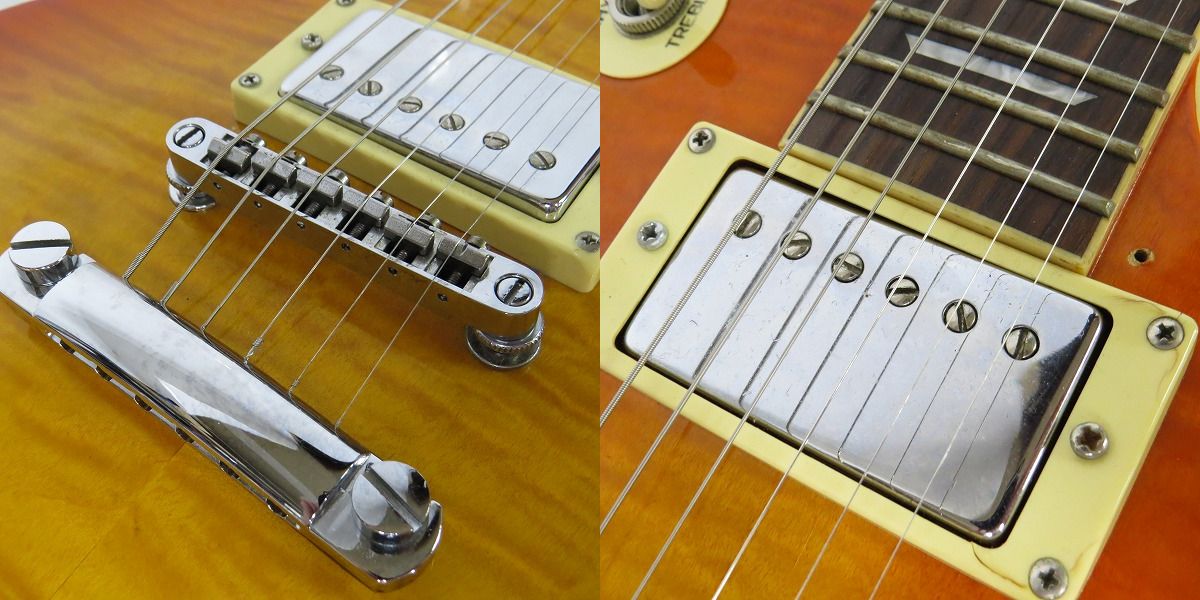 実際に弊社で買取させて頂いた★Bacchus バッカス レスポールタイプ エレキギターの画像 6枚目