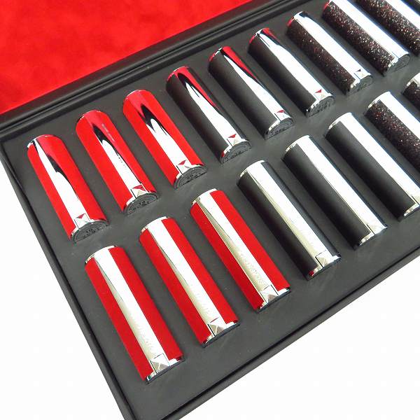 実際に弊社で買取させて頂いたGIVENCHY/ジバンシィ LE ROUGE 18本セット 専用ケース付きの画像 1枚目