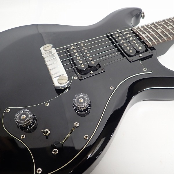実際に弊社で買取させて頂いた★PRS USA/Paul Reed Smith ポール・リード・スミス Mira Black エレキギター ハードケース付の画像 5枚目