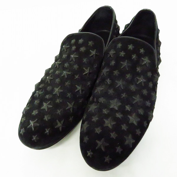 実際に弊社で買取させて頂いたJIMMY CHOO/ジミーチュウ スター スタッズ スリッポンシューズ/43