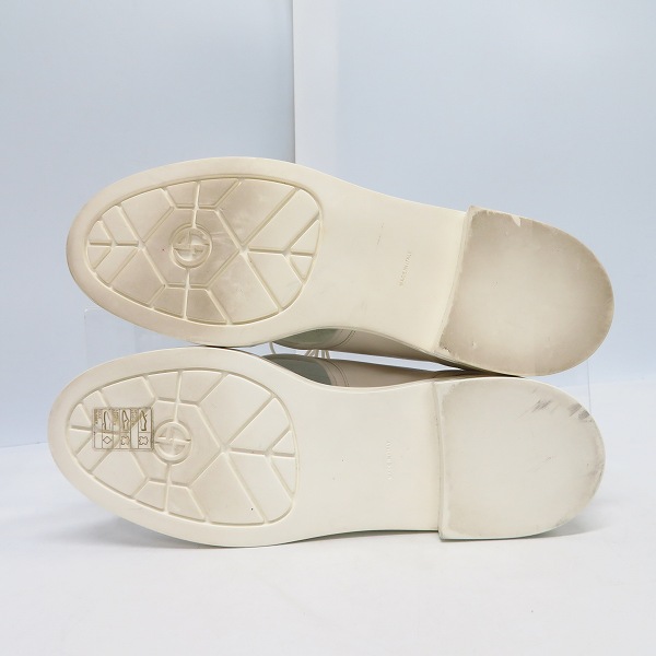 実際に弊社で買取させて頂いたGIORGIO ARMANI/ジョルジオアルマーニ  17AW レザーシューズ風サンダル X1C154/36の画像 2枚目