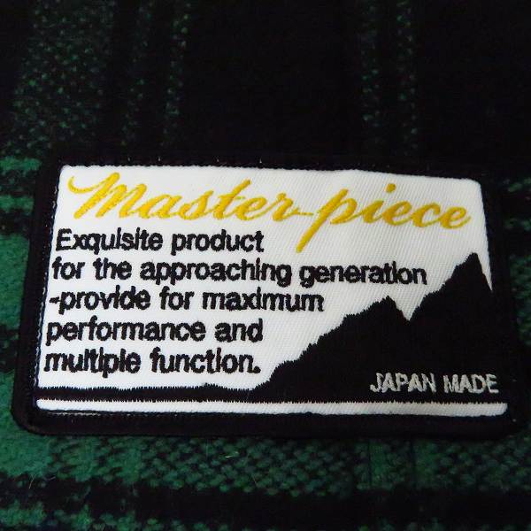 実際に弊社で買取させて頂いたmaster-piece/マスターピース チェック柄 メッセンジャーバッグ 01011-Wの画像 7枚目