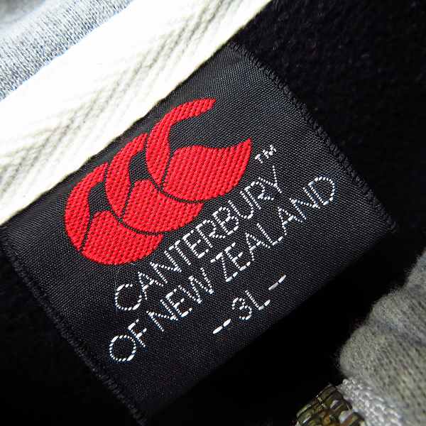 実際に弊社で買取させて頂いたCANTERBURY OF NEW ZEALAND/カンタベリーオブニュージーランド ジップトレーナー 3Lの画像 2枚目