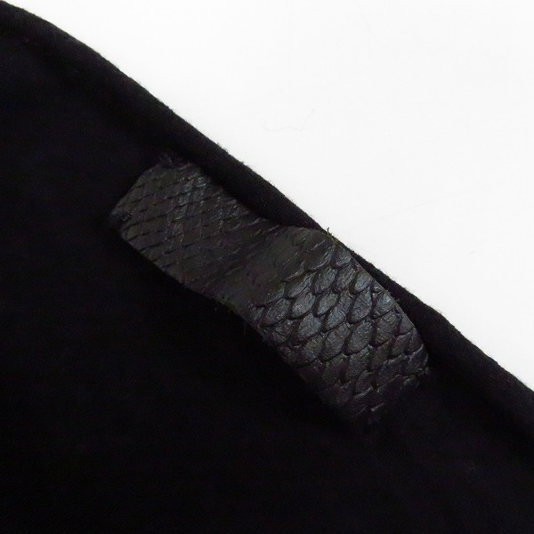 実際に弊社で買取させて頂いたIFSIXWASNINE/イフシックスワズナイン ブラック ロングスリーブ カットソー LSB 318MSC/1の画像 2枚目