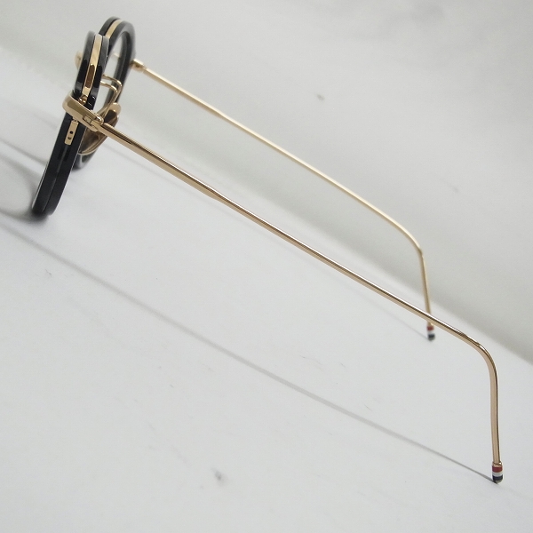 実際に弊社で買取させて頂いたTHOM BROWNE/トムブラウン 眼鏡/メガネフレーム TB-011A-49の画像 2枚目