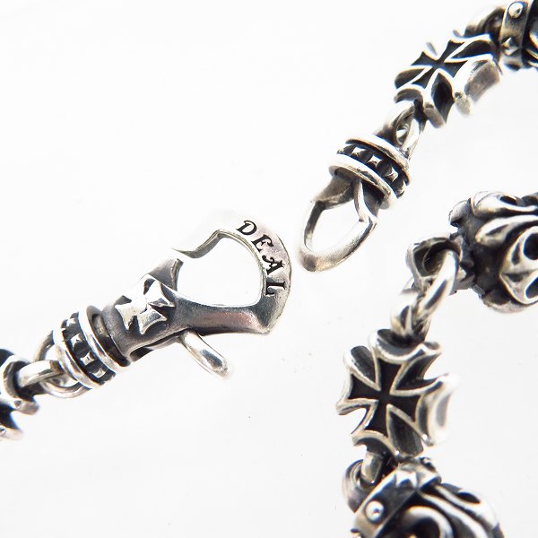 実際に弊社で買取させて頂いたDEAL DESIGN/ディールデザイン クラウン クロス ブレスレットの画像 2枚目