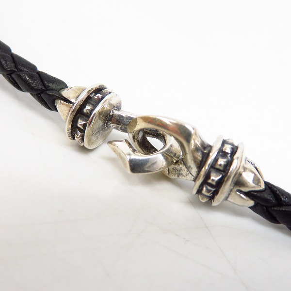 実際に弊社で買取させて頂いたDEAL DESIGN/ディールデザイン エッジビット レザー ブレスレットの画像 3枚目