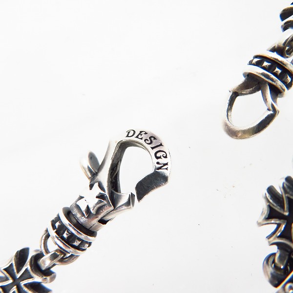 実際に弊社で買取させて頂いたDEAL DESIGN/ディールデザイン クラウン クロス ブレスレットの画像 3枚目