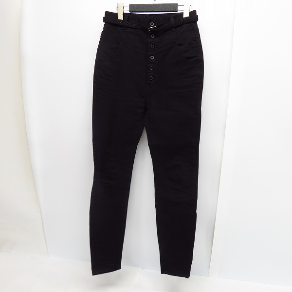 実際に弊社で買取させて頂いたHYSTERICS/ヒステリックス ストレッチデニム ベルト付ハイウエストスリムパンツ 05191AP04/27