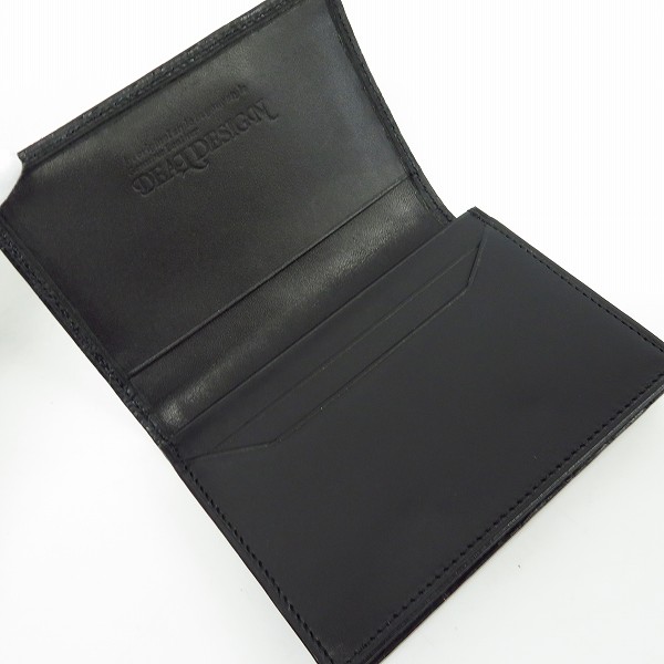 実際に弊社で買取させて頂いたDEAL DESIGN/ディールデザイン クロコ型押し カードケース/パスケースの画像 3枚目