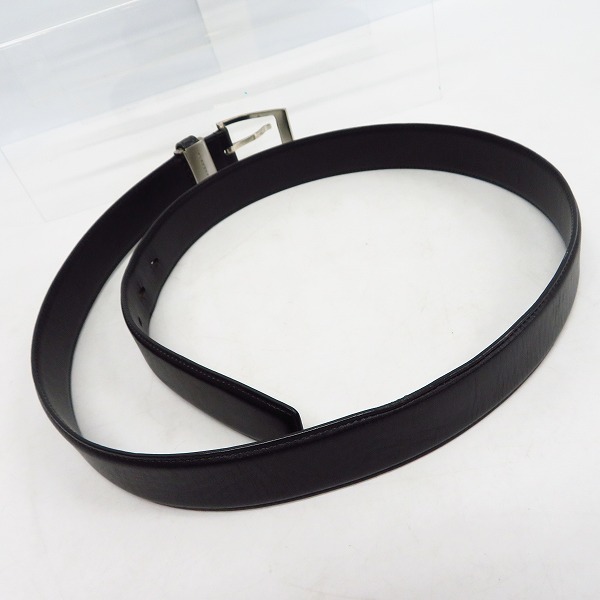 実際に弊社で買取させて頂いたBURBERRY/バーバリー レザー ベルト ブラックの画像 7枚目