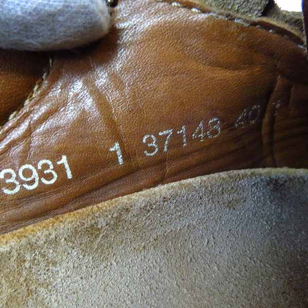 実際に弊社で買取させて頂いたBIRKENSTOCK FOOT PRINTS/ビルケンシュトック バンクーバー レザー シューズ/40の画像 5枚目