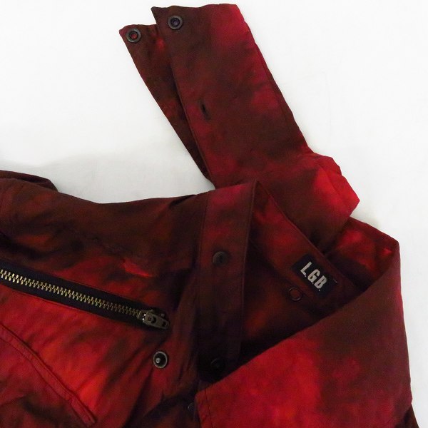実際に弊社で買取させて頂いたL.G.B./ルグランブルー Damage processing long sleeves shirt ダメージ加工 長袖シャツ SHIRT-G/STD/M IADIAT/1の画像 7枚目